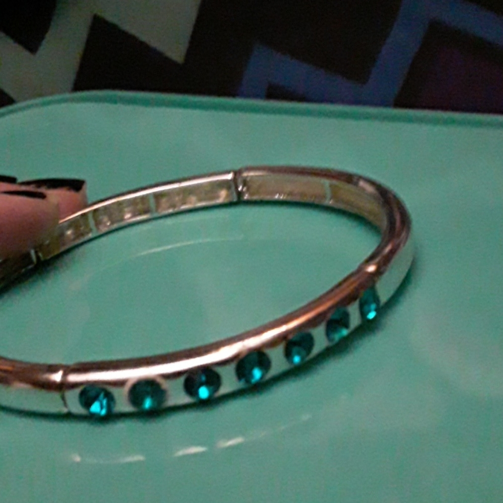 'Follow your heart's engraved bracelet